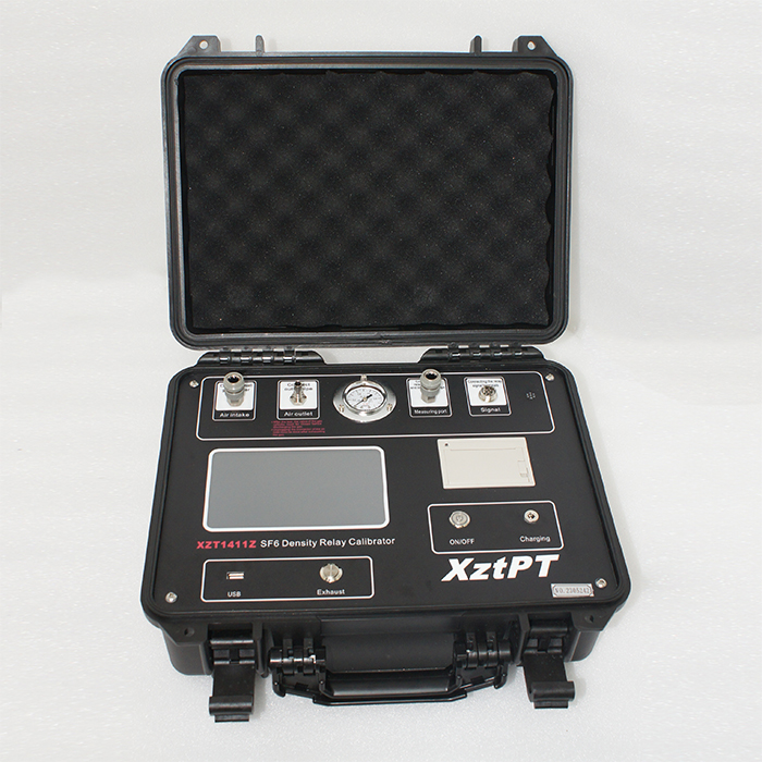 XZT1411Z 全自動SF6密度繼電器校驗儀