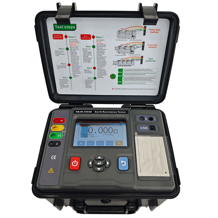 HZJD-3002E 雙鉗接地電阻測試儀